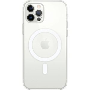 Apple - iPhone 12 and 12 Pro Clear Case with MagSafe - Clear